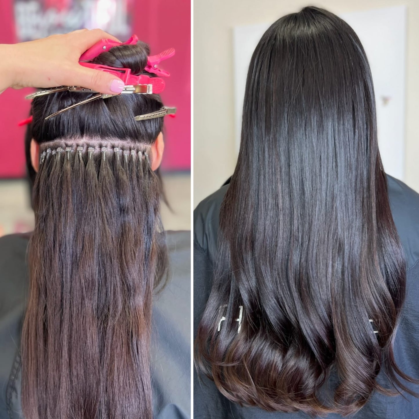 Tape-in Hair Extensions Touchup