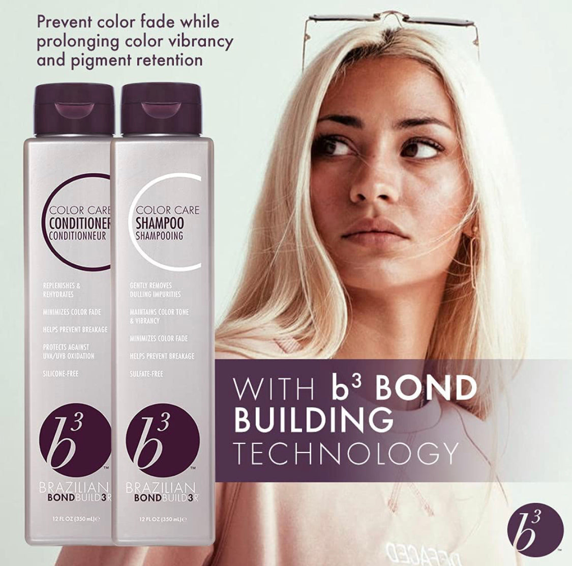 B3 Shampoo/Conditioner/Ionic Color Lock Trio Pack