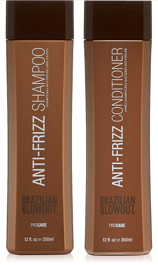 Brazilian Blowout Anti-Frizz Shampoo & Conditioner,2 count (Pack of 1)