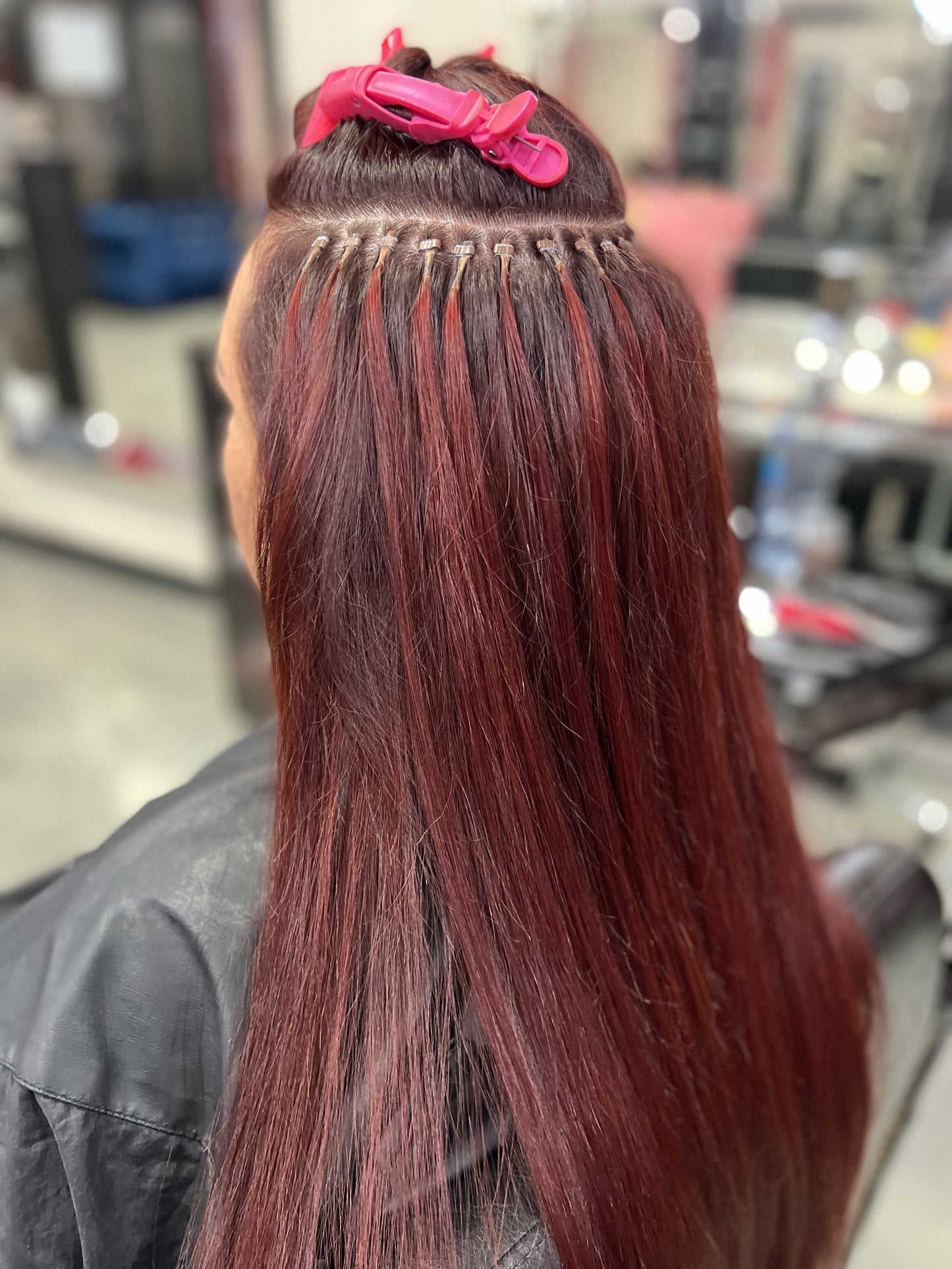 Tape-in Hair Extensions Application